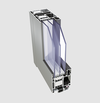 Aluminiowy system drzwiowy Superial 800