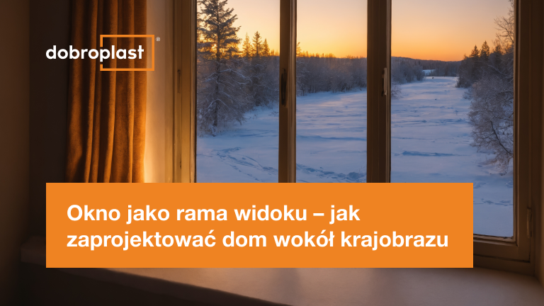 Okno jako rama widoku – jak zaprojektować dom wokół krajobrazu